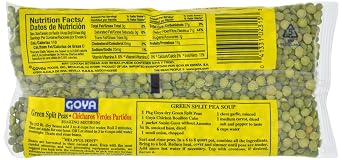 Goya Dry Green Split Peas, 14 oz