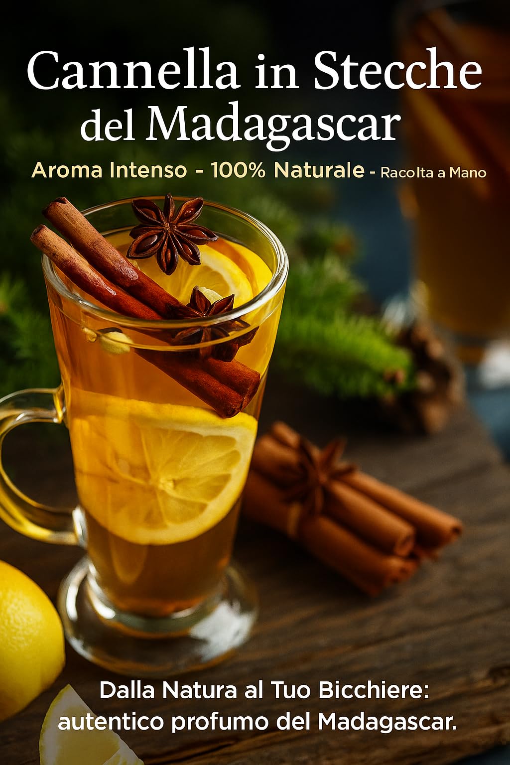 Cannella ceylon in Stecche 1Kg del Madagascar 100% Naturale - Aroma Intenso, Pura e Non Trattata - Ideale per Dolci, Tisane, Liquori, e Cucina Gourmet - Fruttèo