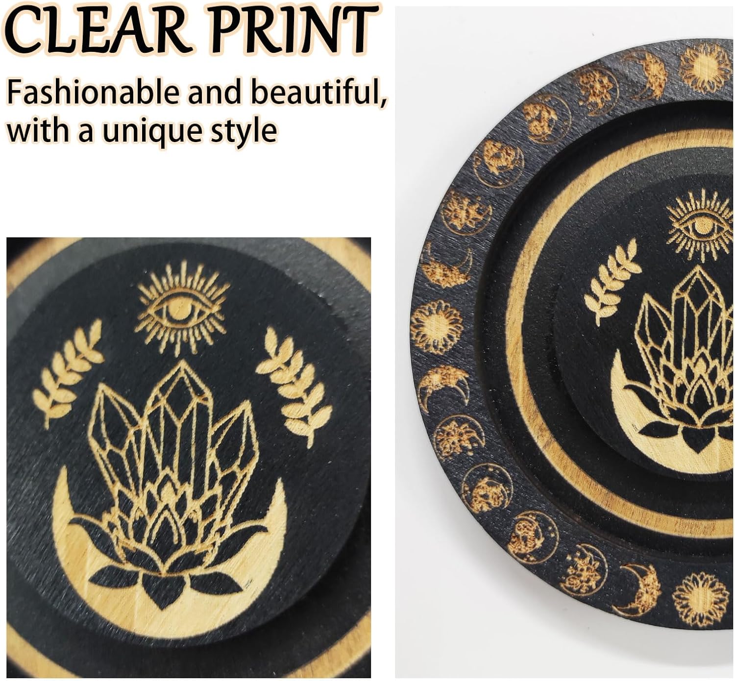 3 Pcs Bracelet Bead Boards for Jewelry Making, Wooden Bracelet Display Tray, Beading Bracelet Display Jewelry Organizer for Beaded Bracelets, Round Bead Tray Supplies