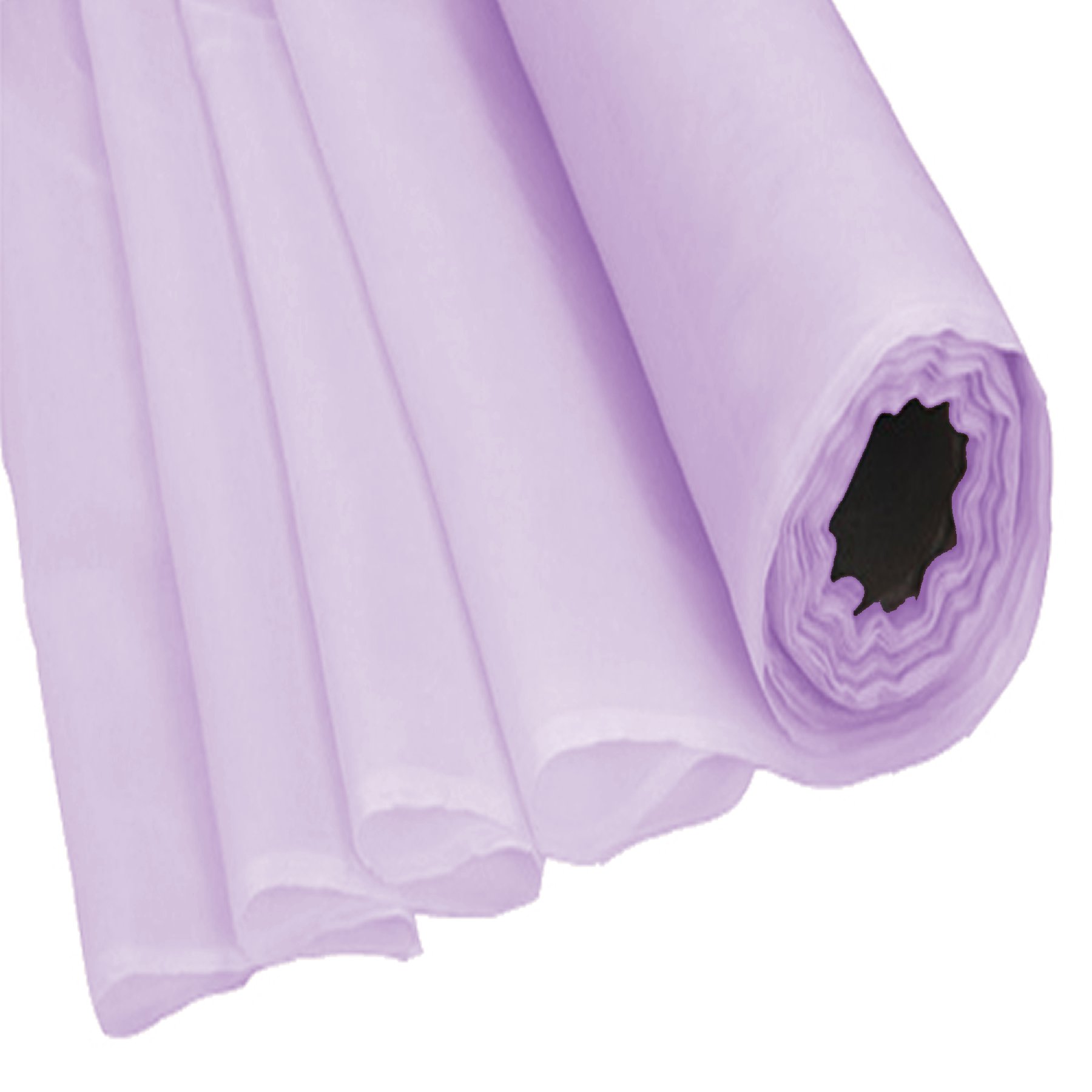 Plain Woven Voile Net Curtain Fabric Finished In Violet - 150CM / 58" Wide - Sold By the Metre