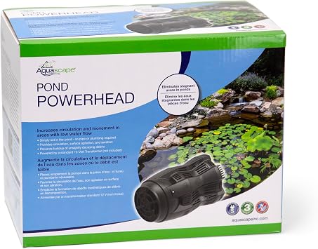 Aquascape Pond Powerhead Circulation Pump, Directional Water Flow Control, 40 watt | 91142