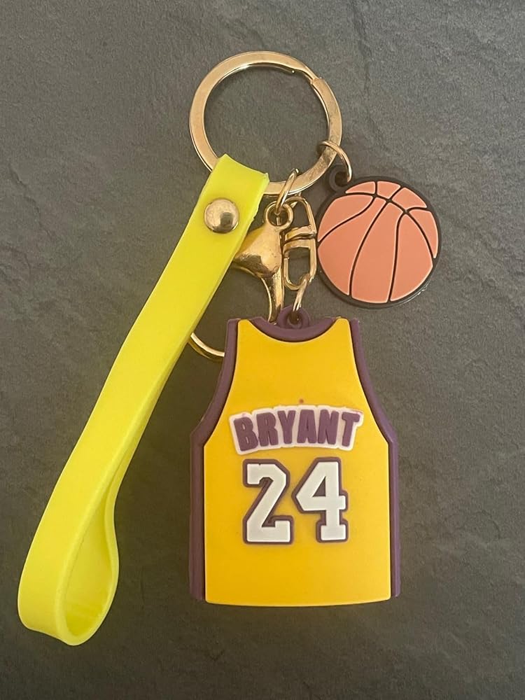 Portachiavi In Silicone Kobe Bryant 3D - Gadget Per Appassionati Di Basket, Regalo Souvenir - Foto 3