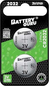 Car Key Battery for Toyota RAV4 2013-2025 RAV4 & RAV-4 Hybrid Smart Key Batteries CR2032 3V Pack of 2