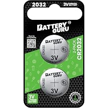 Car Key Battery for GMC Canyon 2004-2022 Canyon Remote Batteries CR2032 3V Pack of 2