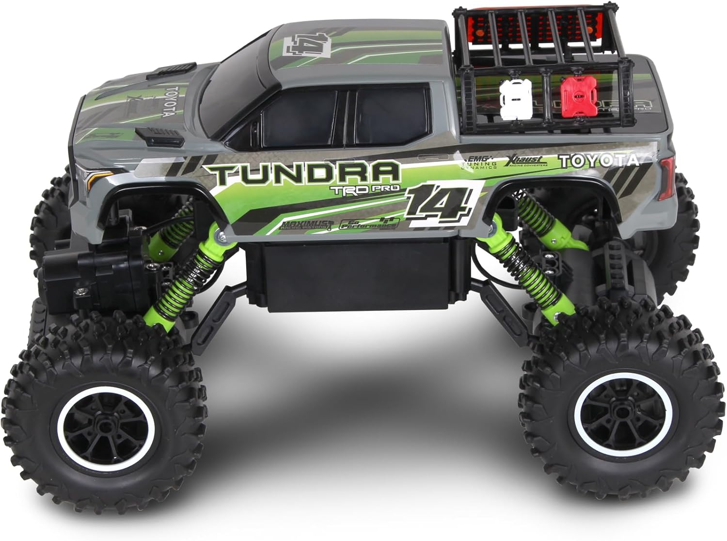 NKOK Ready to Run Mean Machines R/C Rock Crawler Toyota Tundra