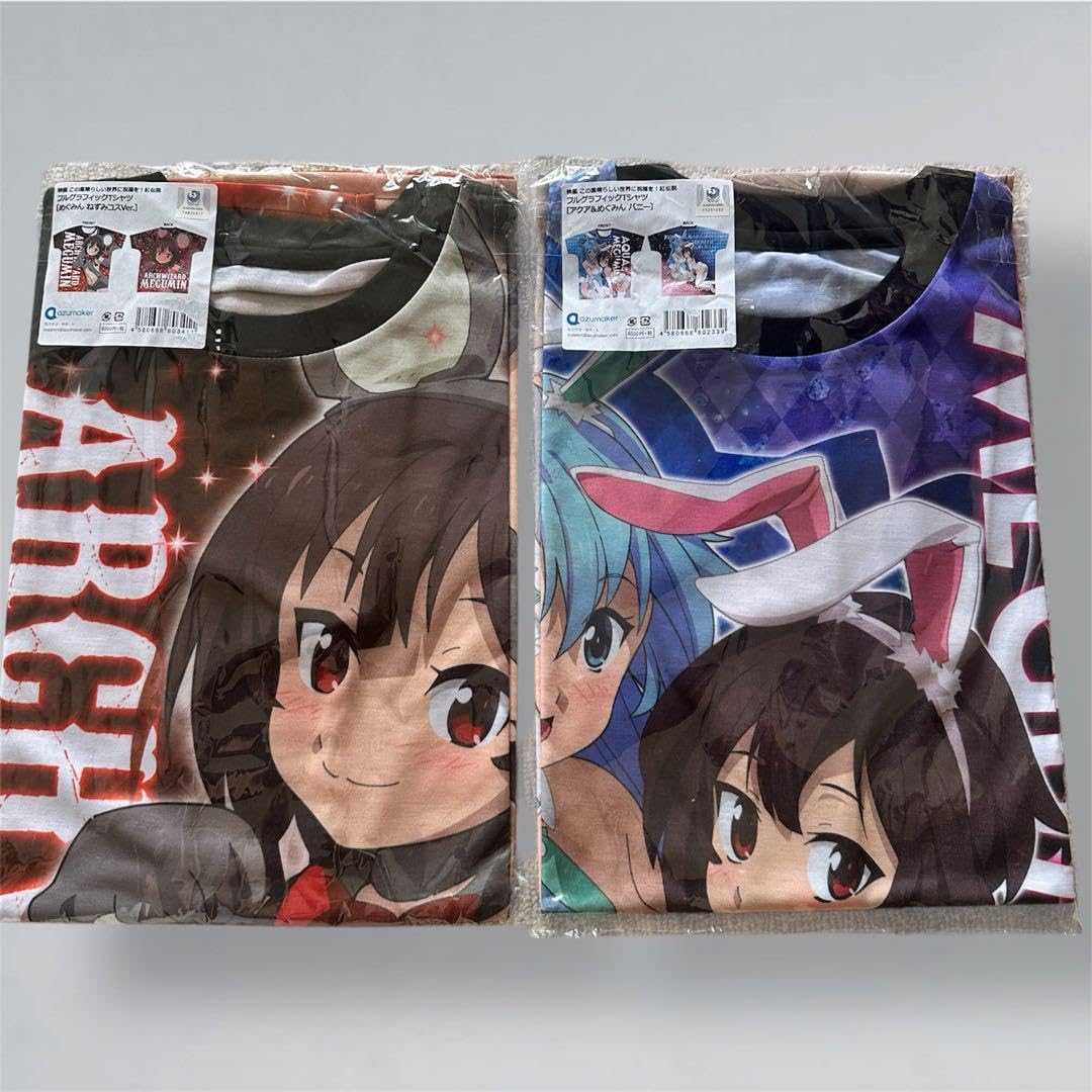 映画この素晴らしい世界に祝福を紅伝説 フルグラフィックTシャツ 2種セット HNYNQYEK