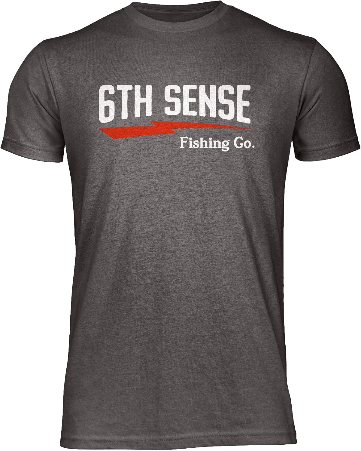 6th Sense Premium Tee – High Voltage – Athletic Fit T-Shirt for Men – Ultra-Soft Cotton-Poly Blend – Fishing Lifestyle Shirt