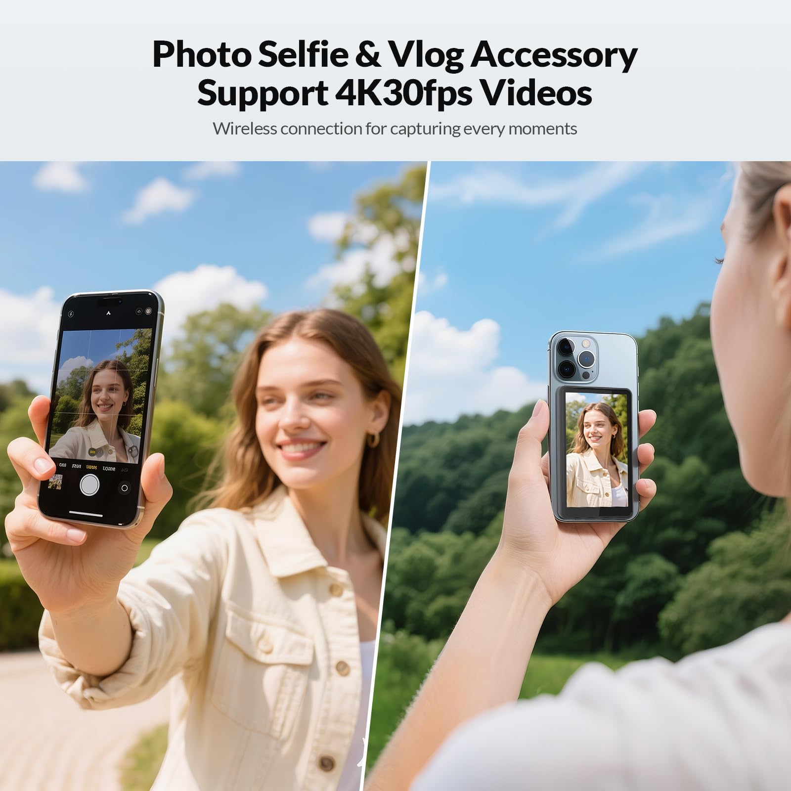 Telefono Vlog Selfie Monitor Schermo