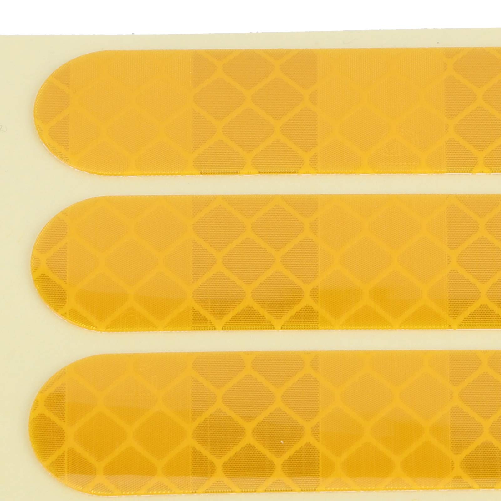 Sticker Réfléchissant Ensemble pour le Scooter électrique G30, une luminosité Réfléchissante élevée, Améliorer la sécurité de la Conduite la Nuit, Matériau PVC (YELLOW)