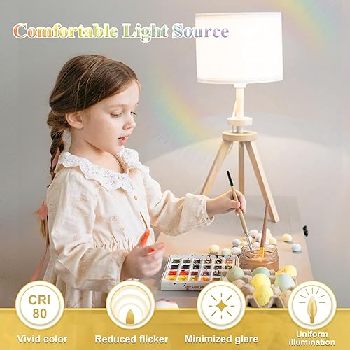 Miniatura 7 de DiCUNO Bombilla LED de candelabro E12 equivalente a 40 W, 550 lúmenes, blanco natural 4000 K, bombilla de filamento LED transparente B11 de 4 W, no