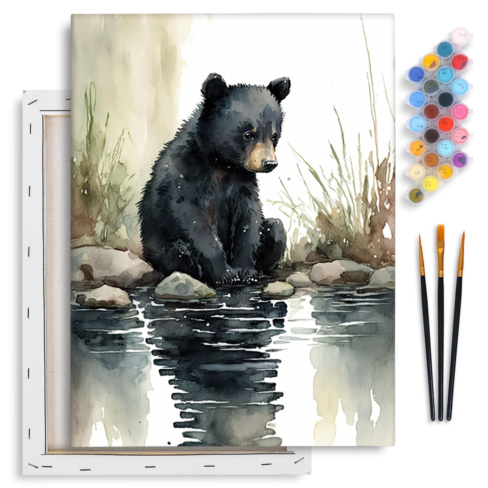 Paint by Numbers Kit - Flowers, Framed! -9 Paint by Numbers Kit - Flowers, Framed! -9