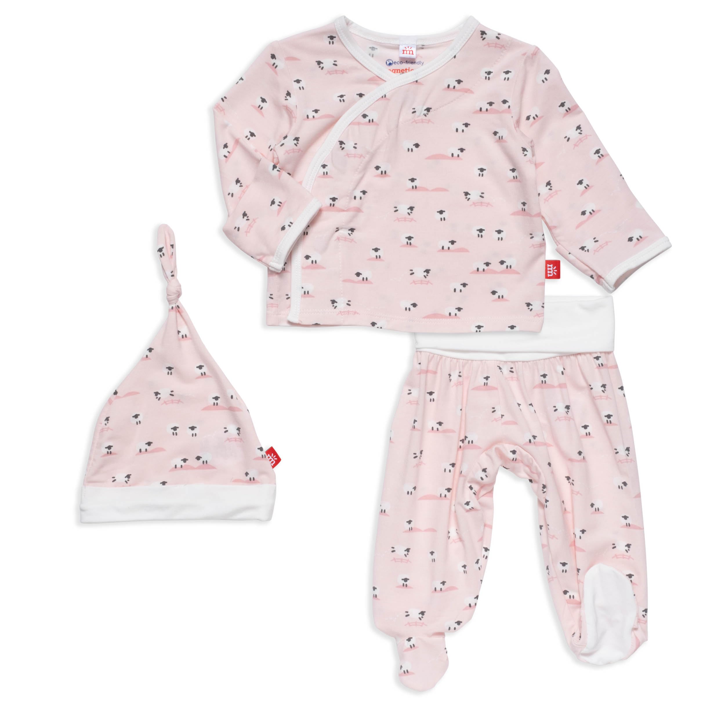 Magnetic Me Kimono-Set für Neugeborene, aus Modal, seidig weicher Modalstoff