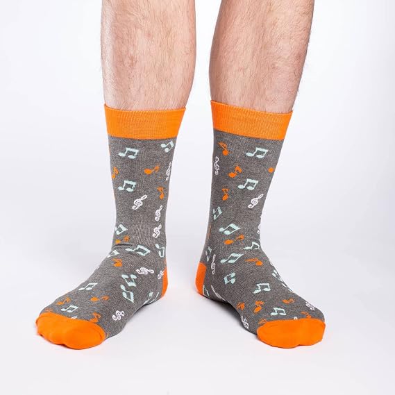 Good Luck Sock Men's Music Socks, Adult