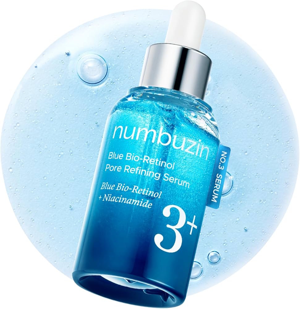 Amazon.com: numbuzin No.3 retinol Serum | Blue Bio-Retinol Pore