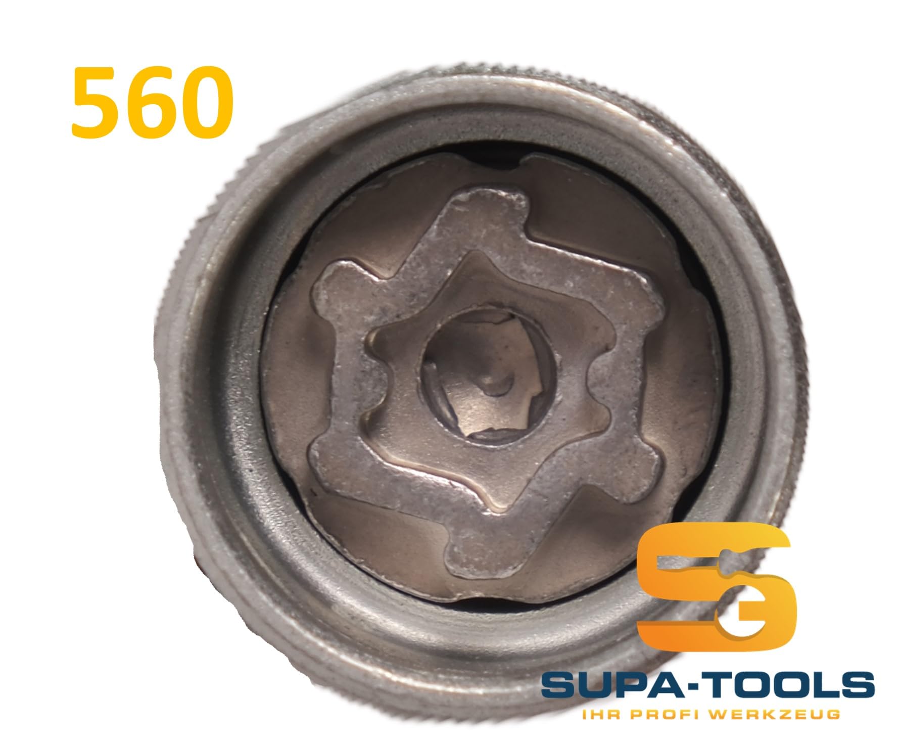 Supa-Tools Original Seat 560 Code W für Seat Cupra Felgenschloss Nuss Felgenschlüssel Radsicherung