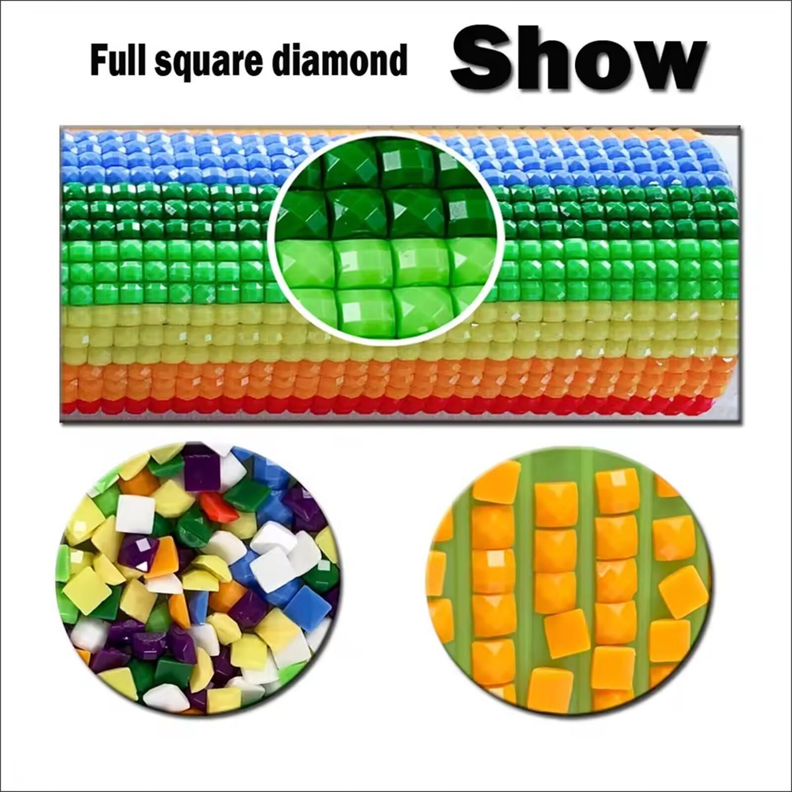 Muaor 5D DIY Diamond Painting Œil 50x110cm Flots Diamond Painting Adulte,Foret Carré Broderie Peinture Diamant Kit Adulte Grand Format,XXL Grand Format Décor à La Maison