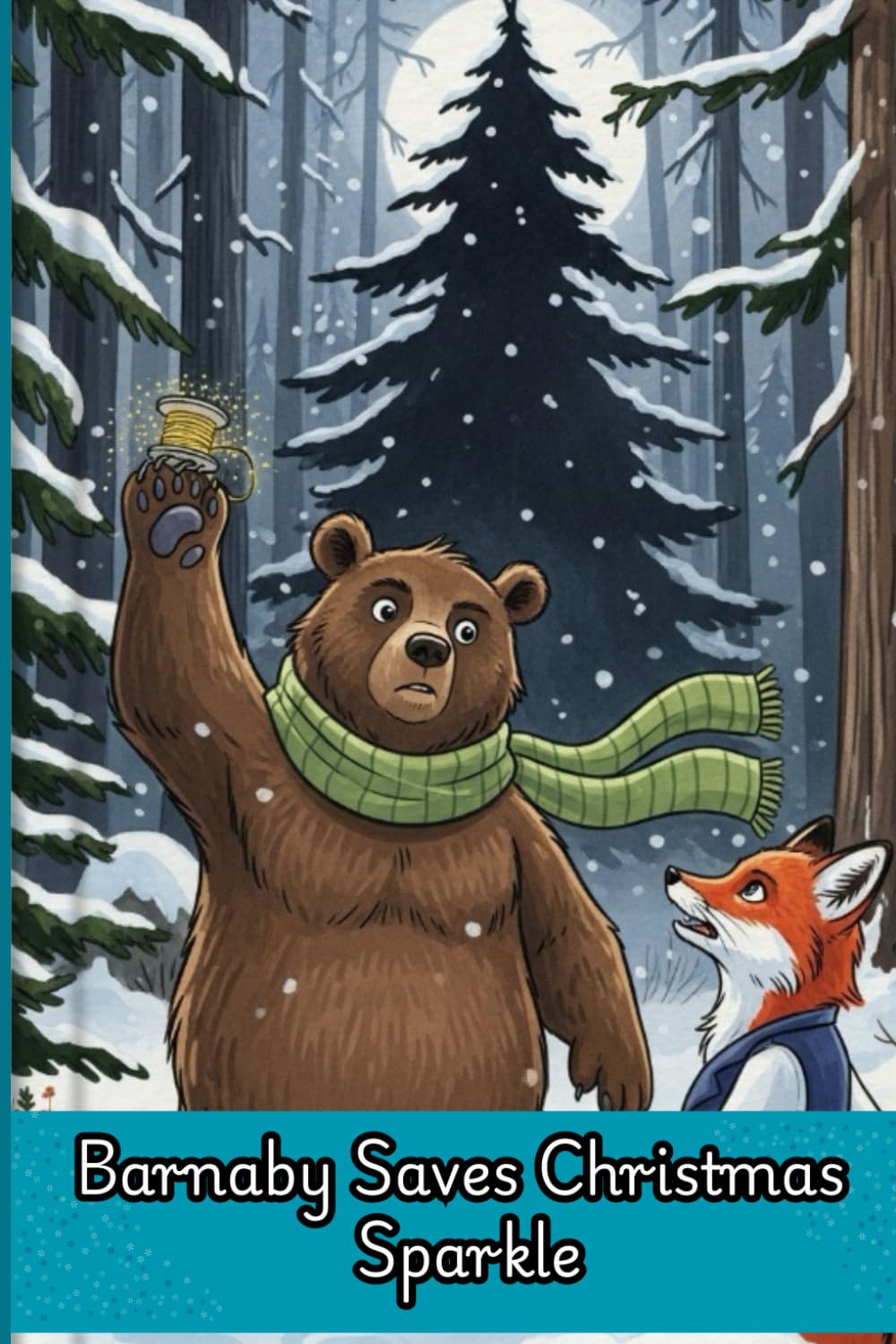 Barnaby Saves Christmas Sparkle: Barnaby Saves the Sparkle: The Clumsy Bear Who Saved Christmas Eve