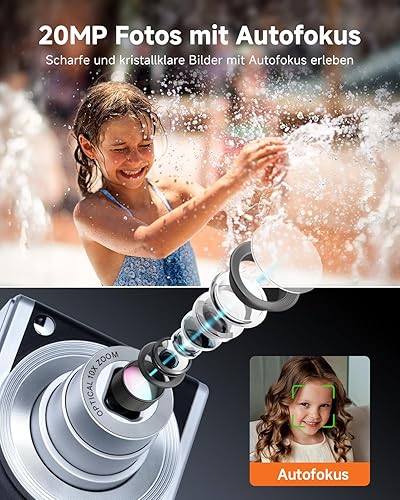 Fotoaparatas Rollei Compactline 10x — šoninis vaizdas