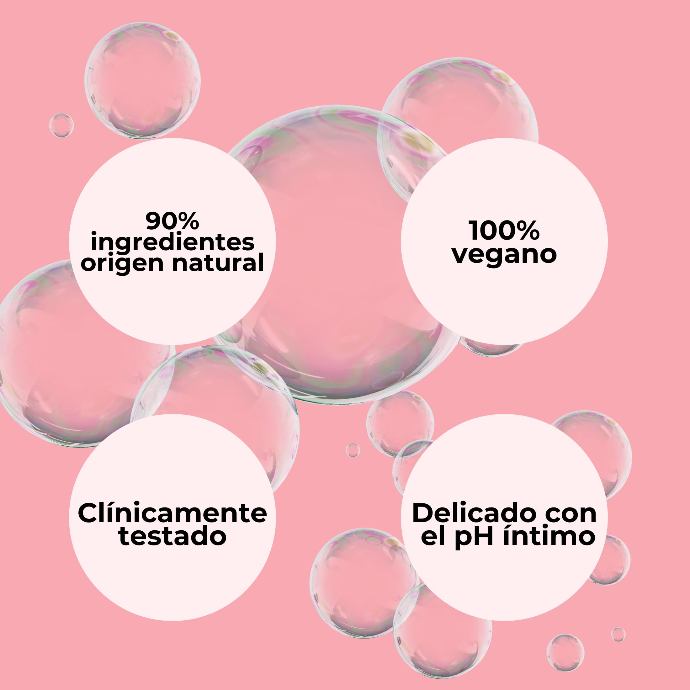 Babaria - Gel Intimo Rosa Mosqueta y Ácido Láctico | Jabon Intimo Mujer | Gel Intimo Acción Hidratante | Jabón Intimo Mujer | Respetuoso con PH Intimo — view 5