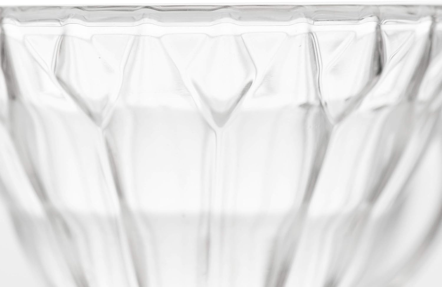 4 Cup Glass Dripper by Yama Glass I Pour Over Coffee Dripper with Cone Shape I Made of Thick, Heat Resistant Glass I Coffee Glass Dripper with Glass Handle, Shining Base