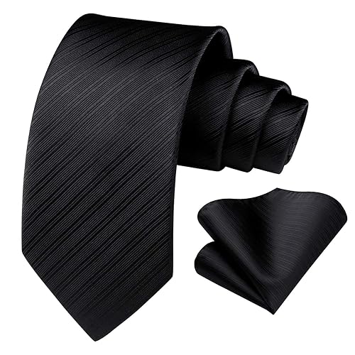 Black Formal Tie