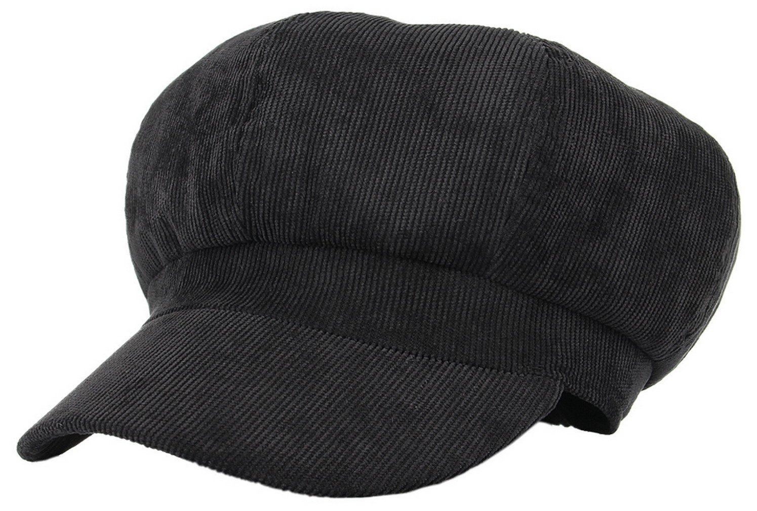 GEMVIE Ladies Winter Warm 8 Panel Baker Boy Newsboy Cap Peaked Beret Hat