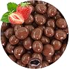 EinsSein 0.4 kg Chocolate Strawberries | Whole Milk Chocolate Candied Strawberries | Alternative for Freeze-Dried Strawberries with Chocolate and mega Delicious | Chocolate Strawberries | Chocolate
