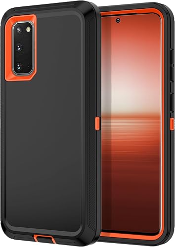 I-HONVA Funda para Galaxy S20 de 6.2 pulgadas no compatible con S20 Plus a prueba de golpes, polvo y caídas, protección de cuerpo completo de 3