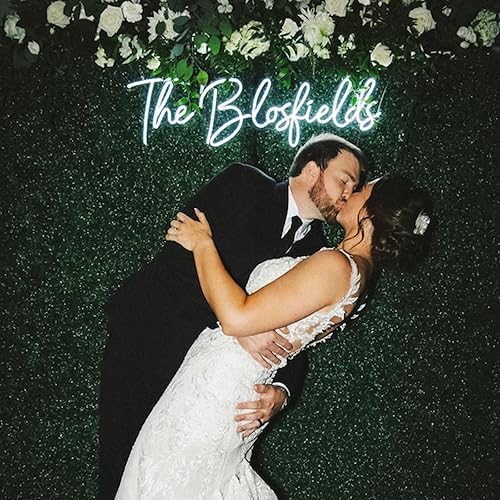 Miniatura 3 de Letrero de neón personalizado con nombre, letrero de neón LED grande personalizable para bodas, letrero de neón personalizado de 12 a 60 pulgadas,