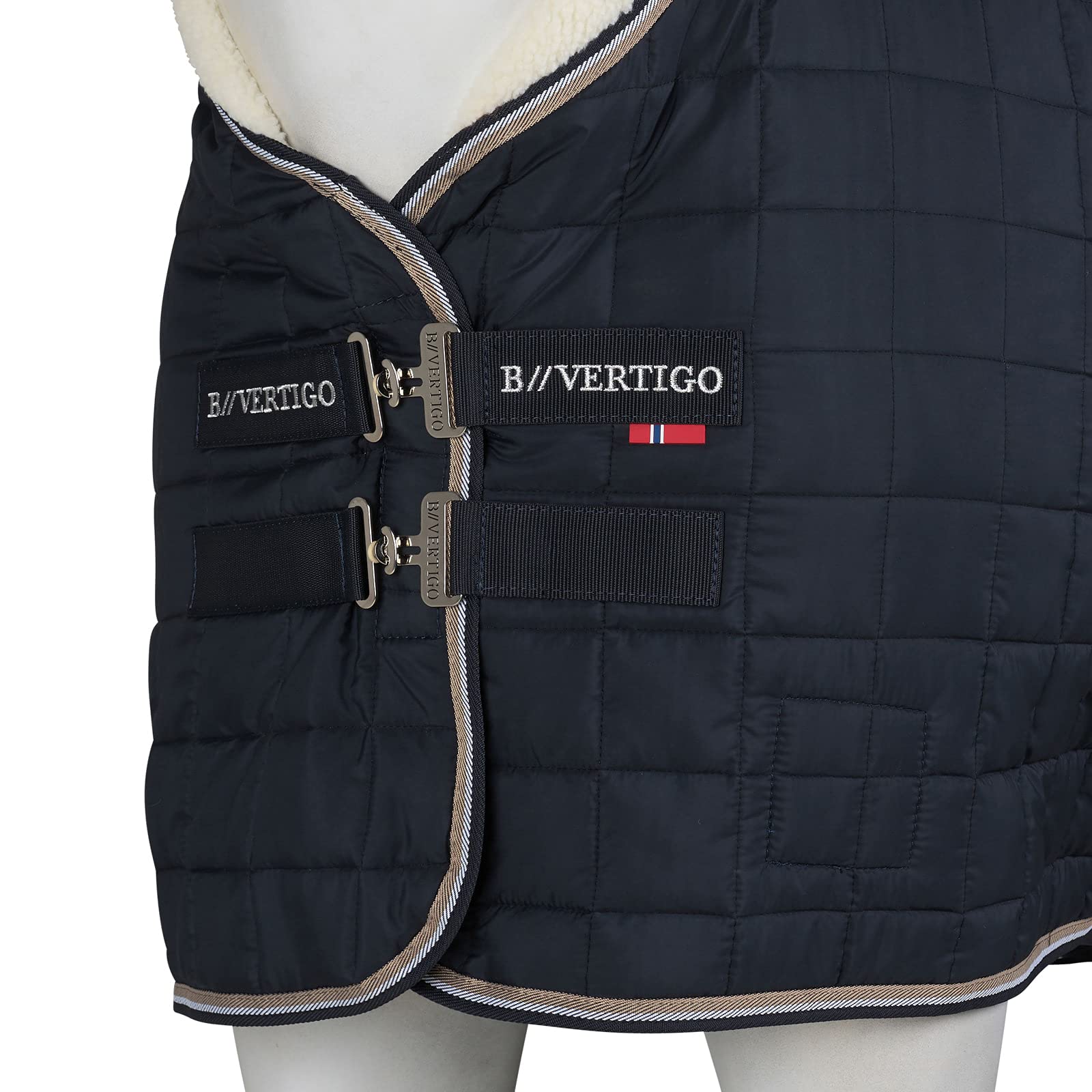 B Vertigo Theo Stalldecke, 150g, Blau, 145