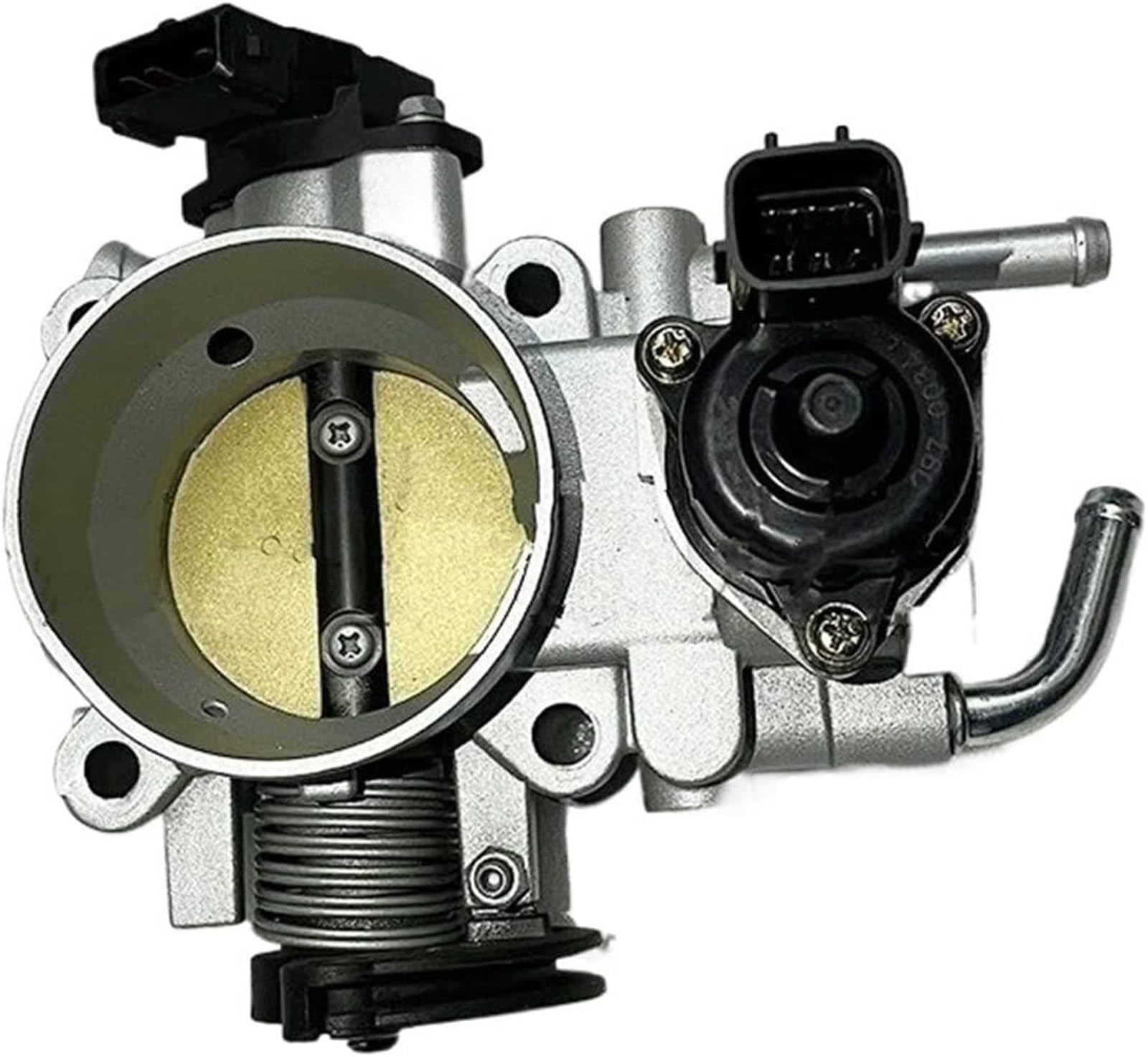 Conjunto de cuerpo acelerador compatible con camionetas Mitsubishi Outlander modelos 1998 a 2002