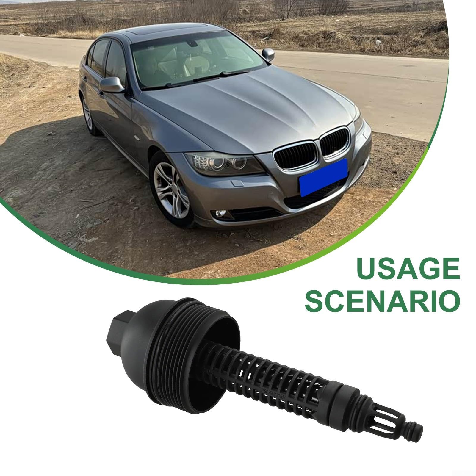 Couvercle de filtre à huile de rechange OEM 11427789323 pour BMW 330d 530d 535d 635d 325d 330xd 525d 530xd 730d xDrive 30d xDrive 35d pour E46 E90 E60