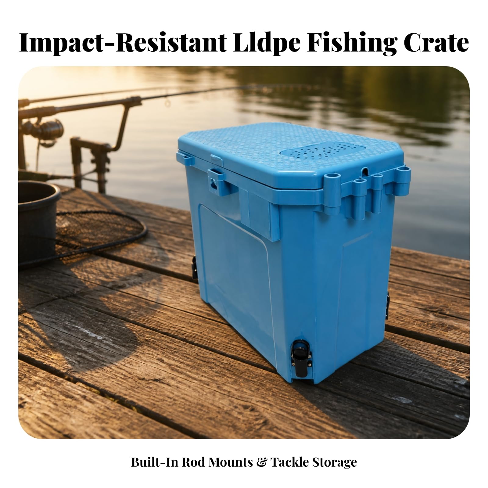 Asiento Pesca con Almacenamiento