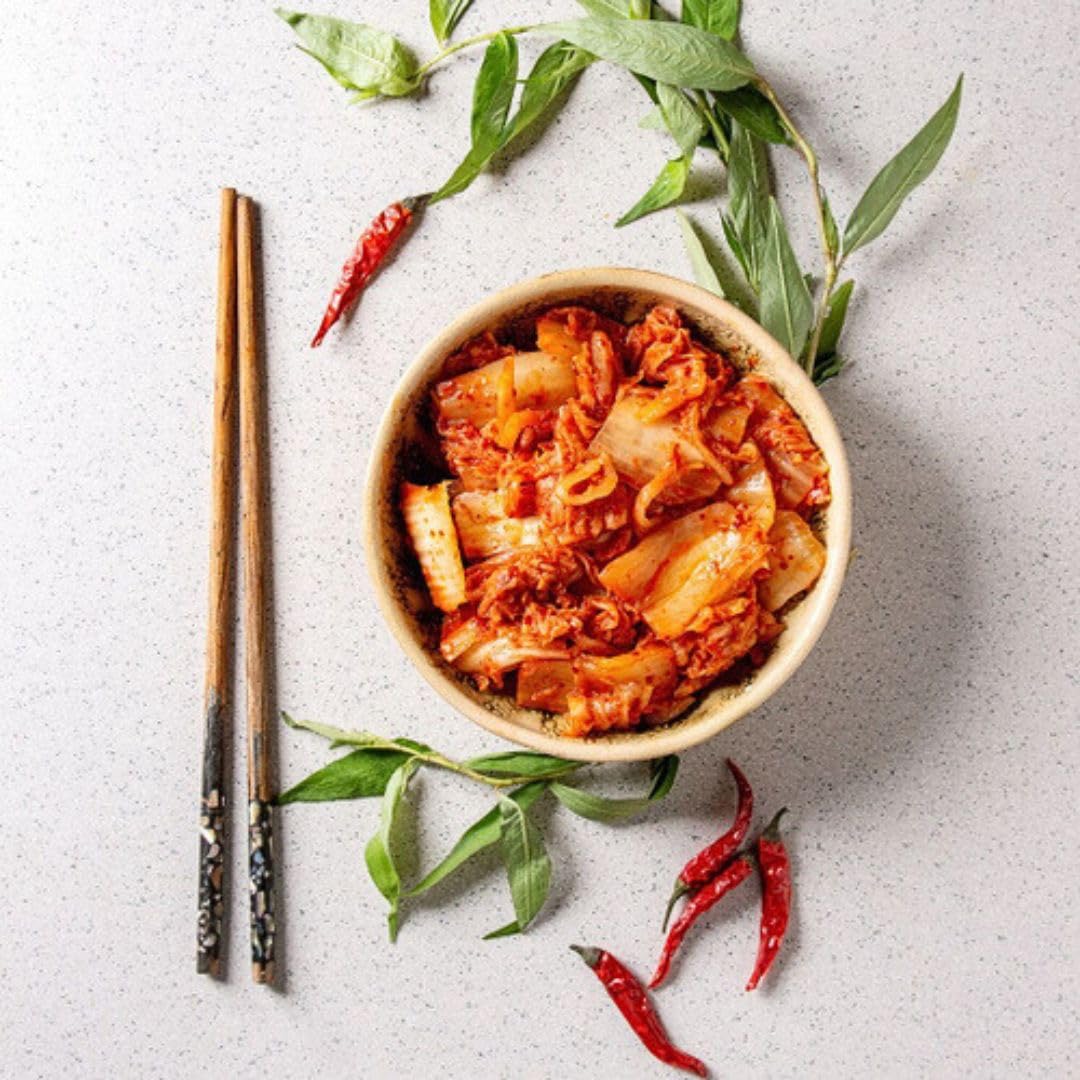 Jongga Kimchi Fresco Picante y Fermentado 300g Pack de 2
