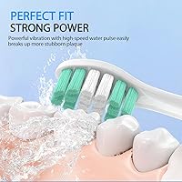 Vista 4 de Paquete de 6 cabezales de repuesto para cepillos de dientes Philips Sonicare, cabezal de cepillo de repuesto Phillips Sonicare, cabezales de cepillo