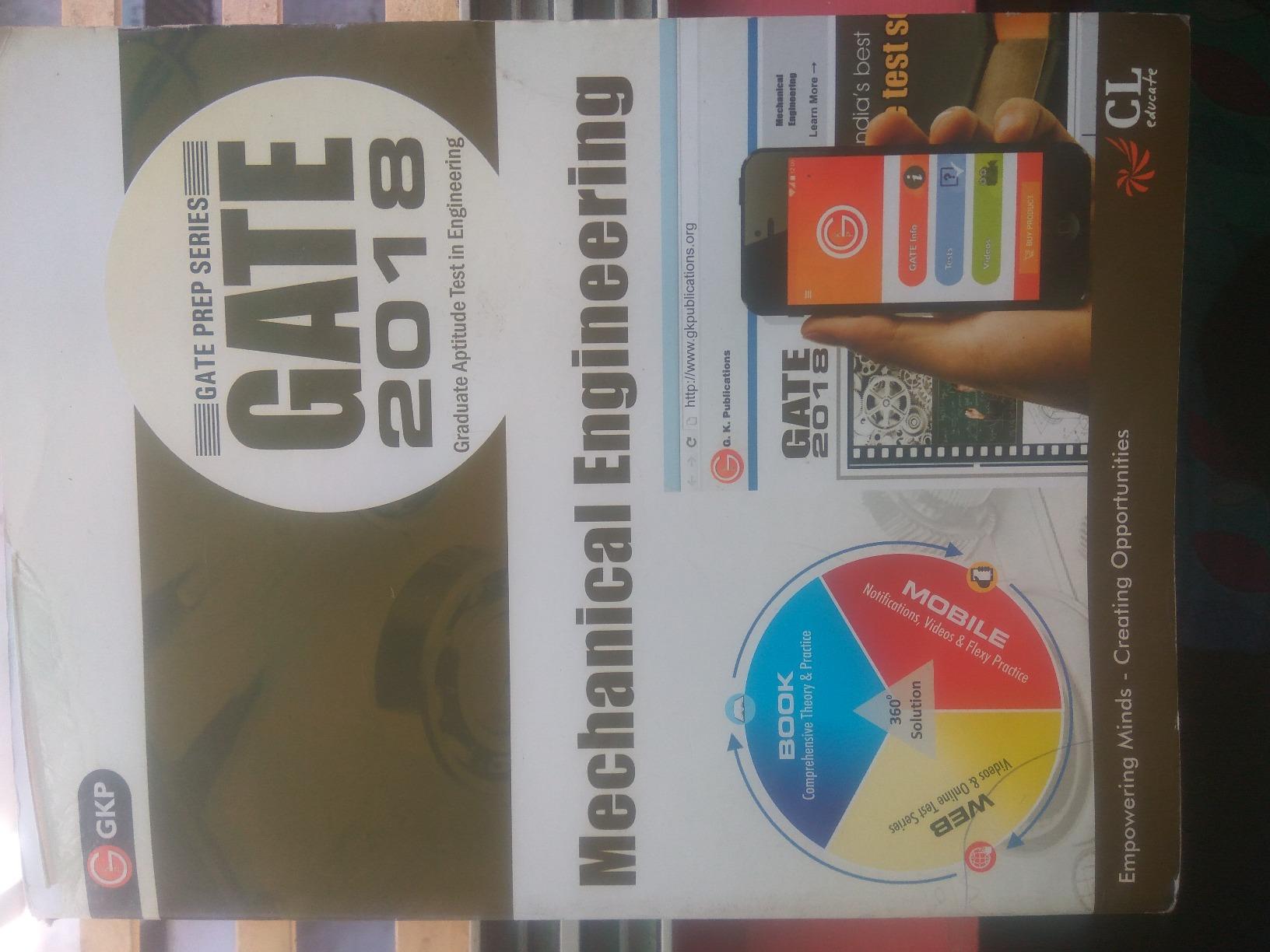 Buy GATE Guide Mechanical Engineering 2018 Book Online at Low Prices in ...