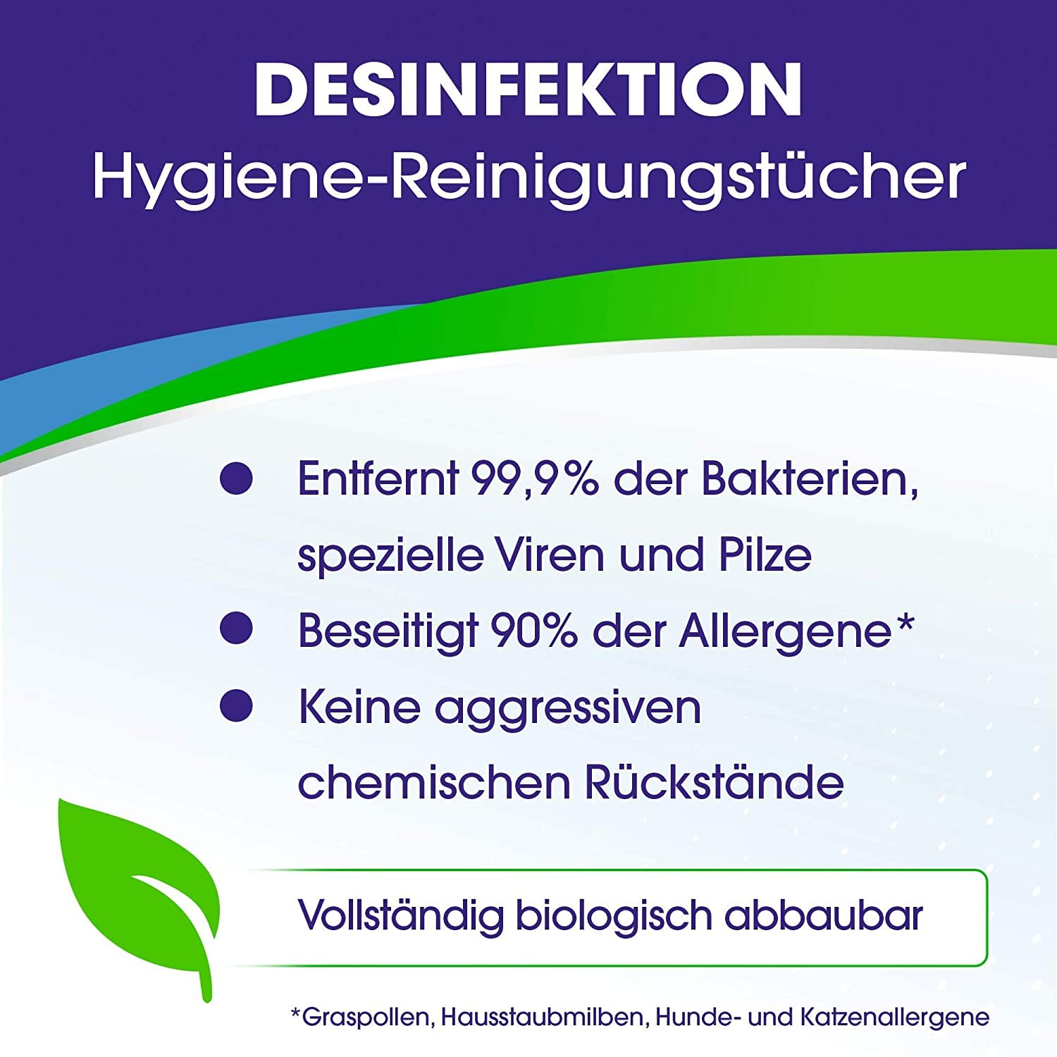 Sagrotan Hygiene-Reinigungstücher 10x60 Stück