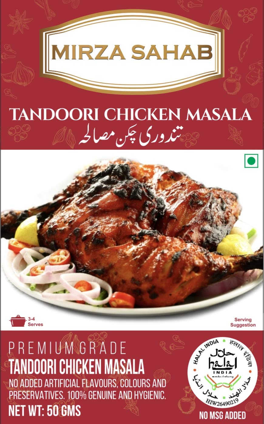 See full amazon price history chart for Mirza Sahab Tandoori Chicken Masala | Easy & Ready to Cook Exotic Spice Blend | Delicious, Flavorful & Aromatic Chicken Tandoori Masala Powder (Pack of 6 x 50g) Mirza Sahab Tandoori Chicken Masala | Easy & Ready to Cook Exotic Spice Blend | Delicious, Flavorful & Aromatic Chicken Tandoori Masala Powder (Pack of 6 x 50g) (B08W8CPC47) Amazon Price History, Amazon Price Tracker