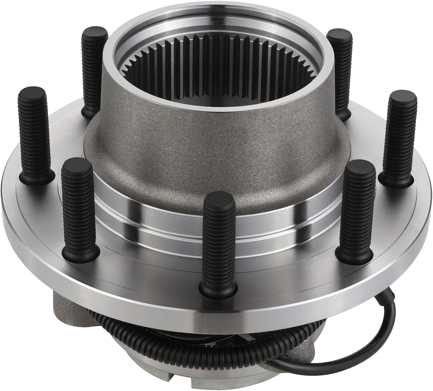 DNA MOTORING Front Wheel Bearing Hub Assembly Compatible with 99-04 Ford F250 F350 F450 F550 Super Duty 4WD, OEM-WHA-0272, 3C34-2B513CA, 3C34-2B513CB, 3C34-2B513CC, 3C3Z-1104CA