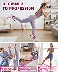 Resistance Bands Set – Resistance Band and Adjustable Ankle Exercise Bands with Cuffs Great Equipment for Training, Working Out, Yoga,Home Gym with Training Guidance & Carry Bag,Set of 8