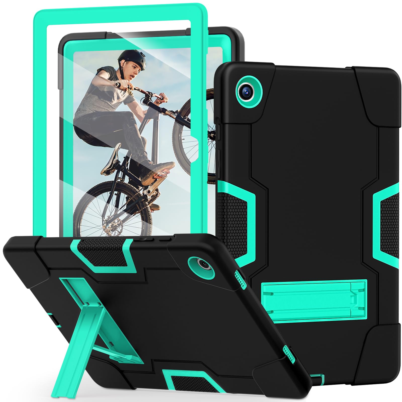 WESOROL Case for Samsung Galaxy Tab A9 Plus with Built-in Screen Protector,Kids Friendly Galaxy Tab A9 Plus Case,Hybrid Shockproof Cover for Samsung Tablet A9+ Case 11 Inch (SM-X210/X216/X218)