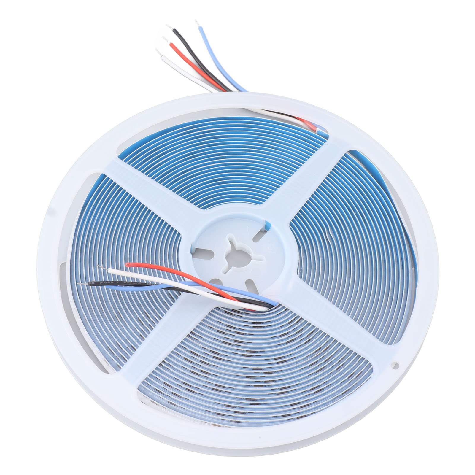 Yosoo Health Gear 10 M COB-LED-Streifen, 24 V, Flexibel, Selbstklebend, für Zuhause, LED-Streifen mit 672 LEDs, Dimmbares RGB-Linienlicht, 180 Grad Gleichmäßiges Leuchten für Schlafzimmer, Küche,