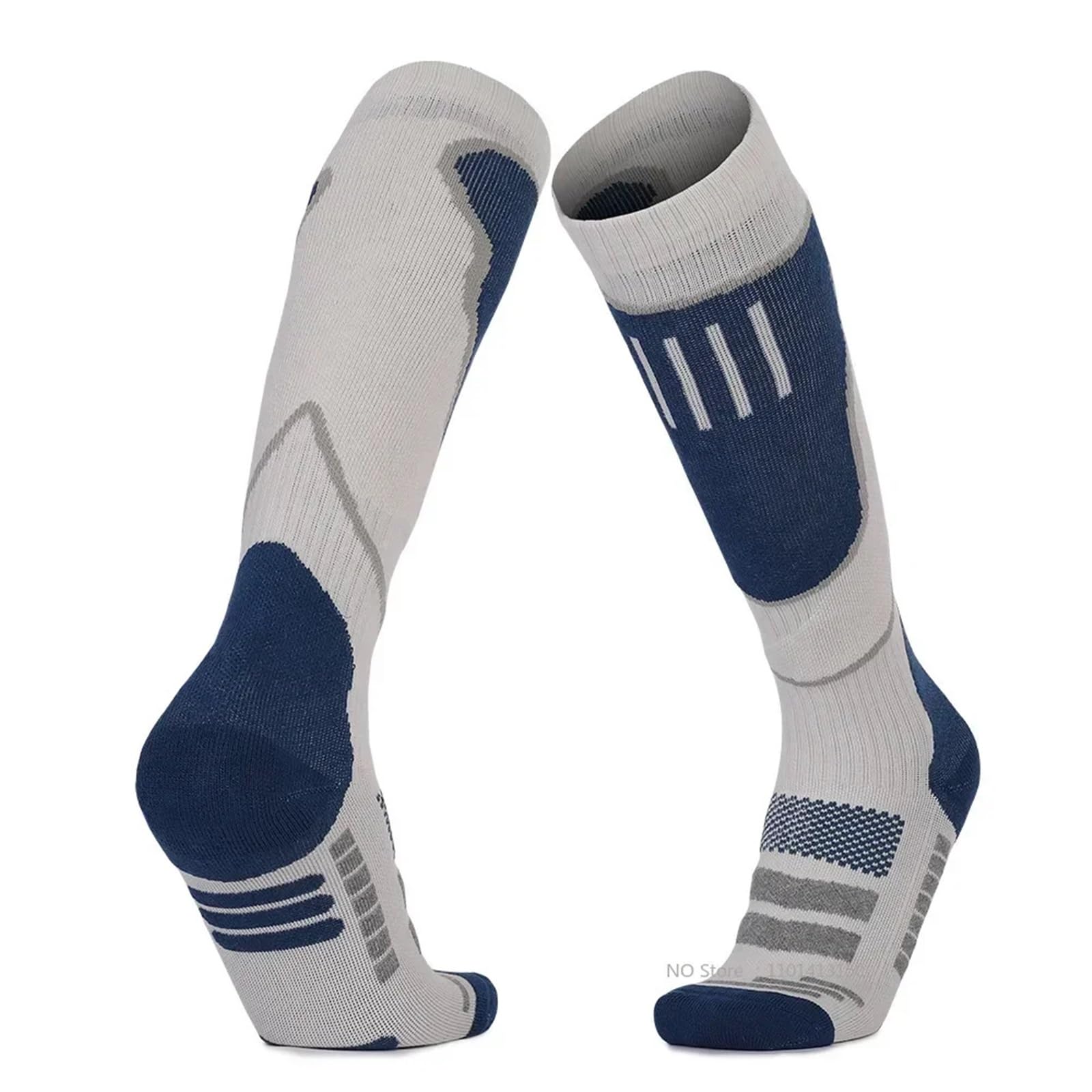 VFIDPSU Calze a Compressione da Uomo 2 Paia di Calzini Termici da Uomo e da Donna, Invernali, Lunghi e Caldi, a Compressione, for Sci, Escursionismo, Snowboard, Arrampicata, Calzini Sportivi(AS1)