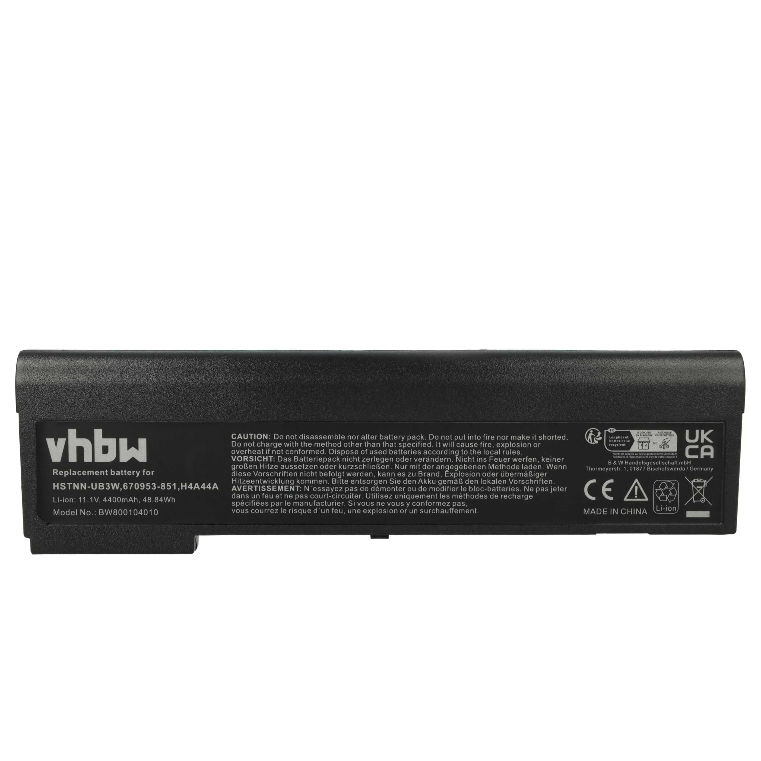 vhbw Batería reemplaza HP 670953-341