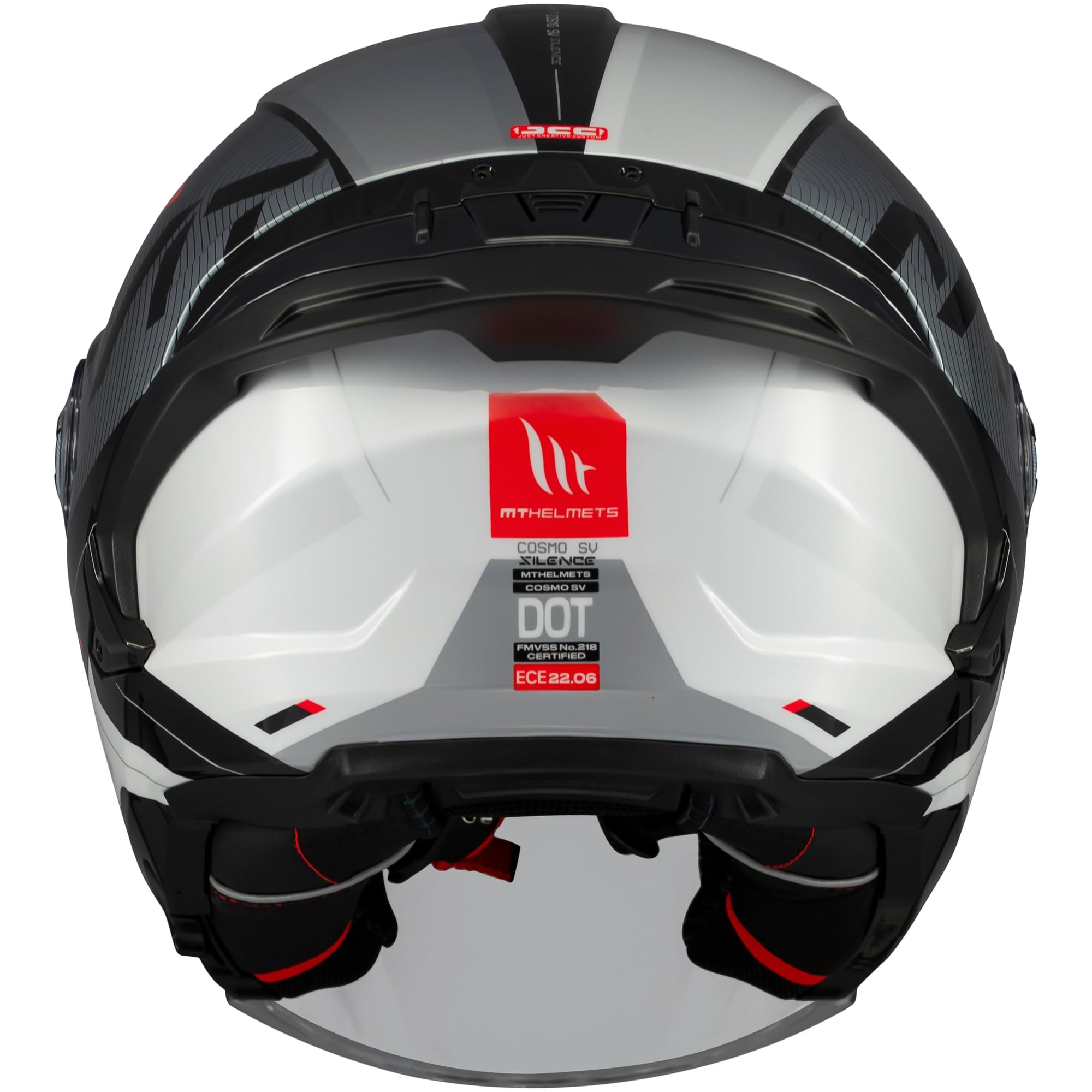 MT Helmets Cosmo SV - Casco Moto Jet Sport con visiera solare retrattile, schermo a rimozione rapida brevettato, interno lavabile e pronto per intercomunicatore UCS | Omologato ECE 22.06 & DOT