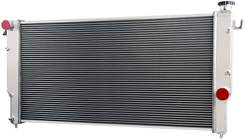 Radiador de aluminio compatible con Dodge Ram 2500 3500 Pickup 5.9L DIESEL 1994-2002 con núcleo de aluminio
