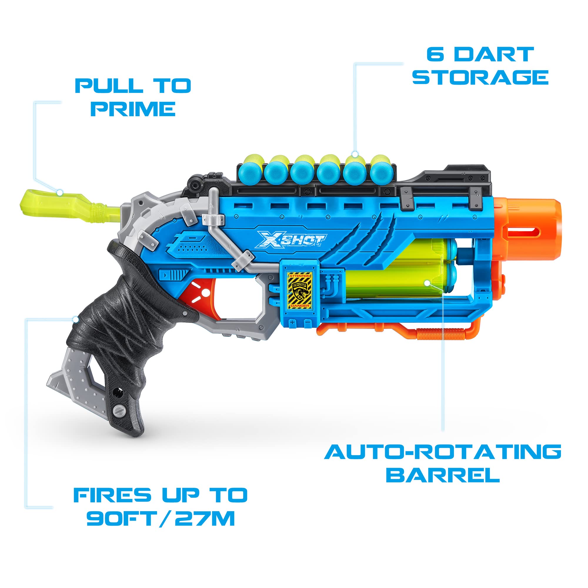 Amazon.com: X-Shot Dino Attack - Dino Striker - 2 Medium Egg, 2