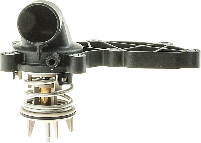 Carcaça da válvula termostática MotoRad 758-185 para Audi Q7, A6 Quattro, Q5, S4, A7 Quattro, S5, SQ5, A8 Quattro, Porsche Cayenne e Panamera