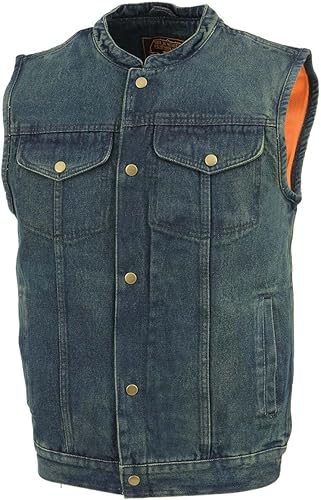 Miniatura 6 de Biker's Edge chaleco de motociclista de jean