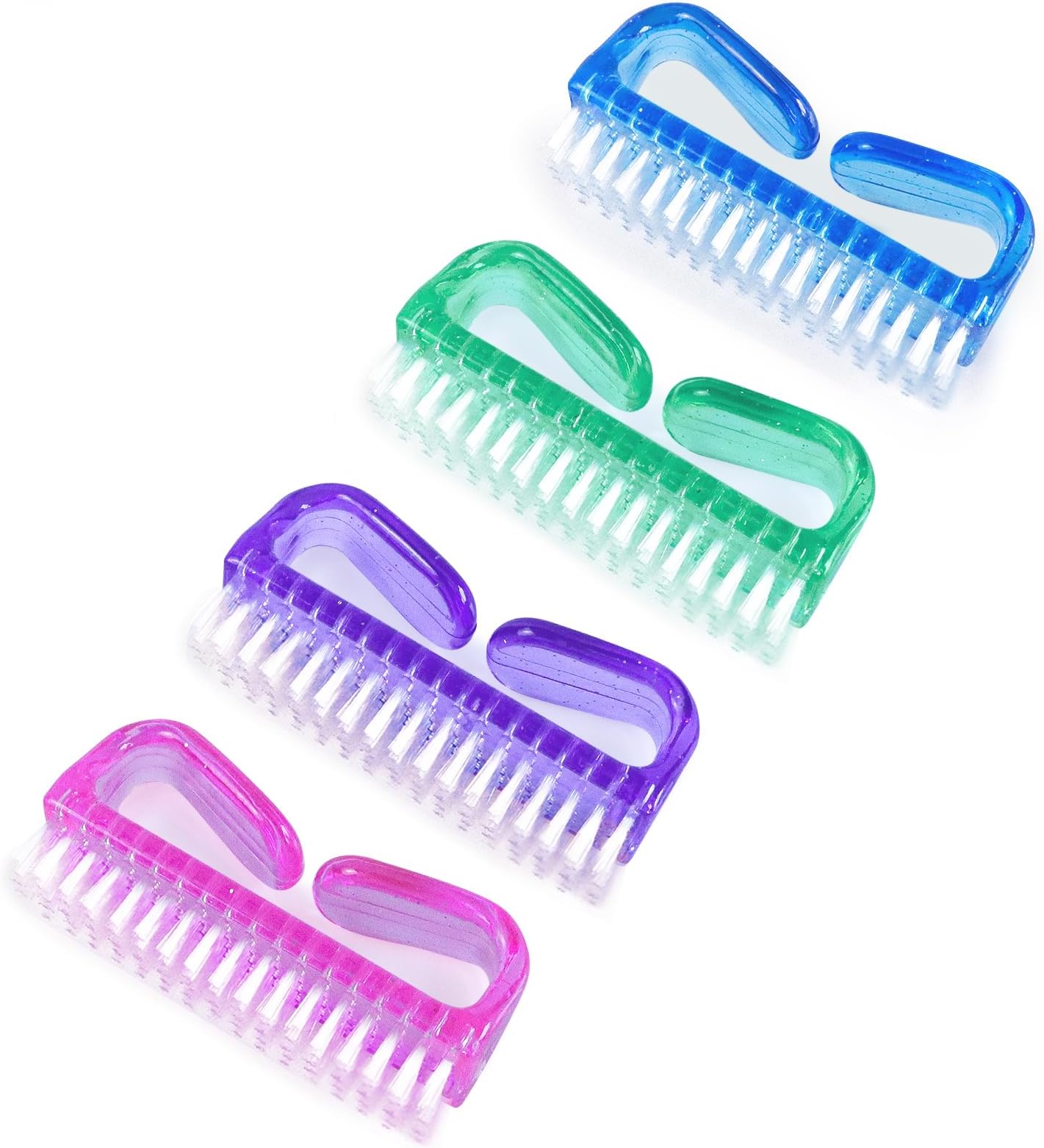 Amaxiu Nail Cleaning Brushes, Double Sided Nail Clean Up
